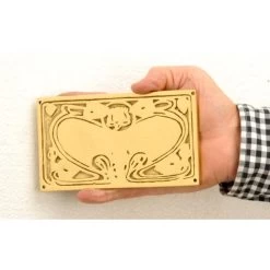 Detailed Brass Engraveable Plaque