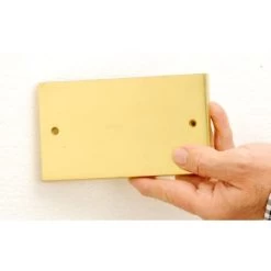 Rectangular Plain Engraveable Sign