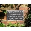 Large Cast Iron "Private Property" Sign 2 Large Cast Iron "Private Property" Sign -House Sign Discount Store CI Large Private property Sign 2