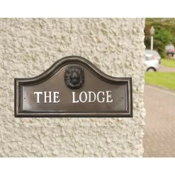 Chow Chow House Name Plaque