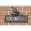 Elf House Name Sign -House Sign Discount Store Elf house plaque main 1