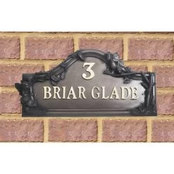 Flower Fairies House Name Sign -House Sign Discount Store Flower fairies house plaque main 2