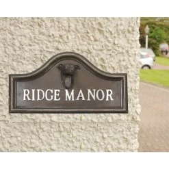 Greyhound House Name Plaque