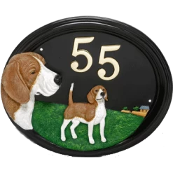 House Sign - Hand Painted - Beagle