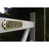 Please Shut The Gate Brass Sign 1 Please Shut The Gate Brass Sign -House Sign Discount Store PleaseShutTheGateInformationSign 2