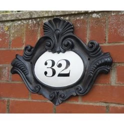 Renaissance Period Style House Plaque