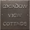 Large Square Slate Effect House Number Sign -House Sign Discount Store Slate square house name plaque 1