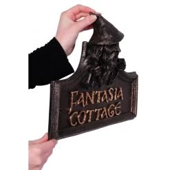 Sorcerer House Name Sign -House Sign Discount Store Sorcerer house name sign scale support 1