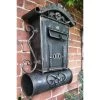 "Aubrey End" Gothic Post Box And Newspaper Holder 1 "Aubrey End" Gothic Post Box And Newspaper Holder -House Sign Discount Store aubrey post box main 1