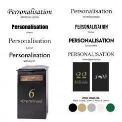 Large "Pevensey Square” Newspaper And Parcel Holder 10 Large "Pevensey Square” Newspaper And Parcel Holder -House Sign Discount Store bcmw product fonts lb1157 blk l