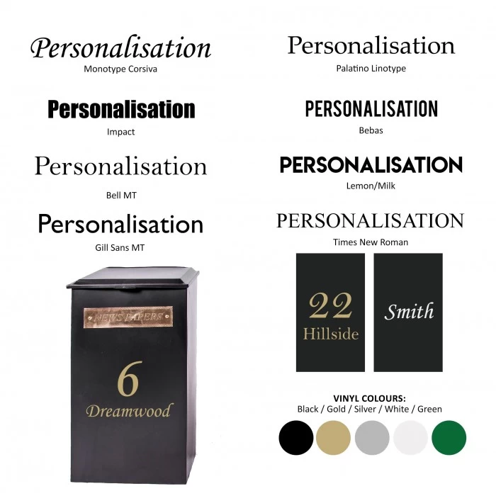 Medium "Pevensey Square” Newspaper And Parcel Holder 4 Medium "Pevensey Square” Newspaper And Parcel Holder - Image 2