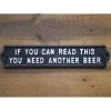 Humorous Beer Iron Sign In Black -House Sign Discount Store beer sign iron