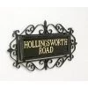 "Belgravia" Ornate Wrought Iron Scrolled Sign -House Sign Discount Store belgravia ornate wrought iron scrolled sign