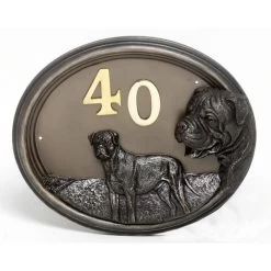 "Bentley" Bull Mastiff Dog House Sign