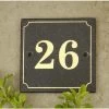 Black & Gold Granite House Sign -House Sign Discount Store black gold granite house sign
