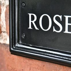 Black Traditional House Name Sign - Vinyl Letters 14 Black Traditional House Name Sign - Vinyl Letters -House Sign Discount Store black traditional house name sign vinyl letters 5