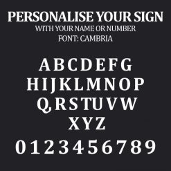 Starling Iron Bracket House Name Sign 9 Starling Iron Bracket House Name Sign -House Sign Discount Store cambria font 1 1 1 1