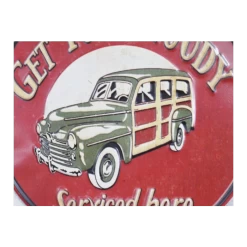 Woody Car Sign -House Sign Discount Store car sign 2