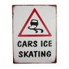"Cars Ice Skating" Wall Sign -House Sign Discount Store cars ice skating wall sign