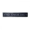 Cast Iron "No Smoking" Sign -House Sign Discount Store cat iron no smoking sign