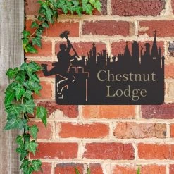 Chimney Sweep Iron House Name Sign 12 Chimney Sweep Iron House Name Sign -House Sign Discount Store chimney sweeper house name sign 2