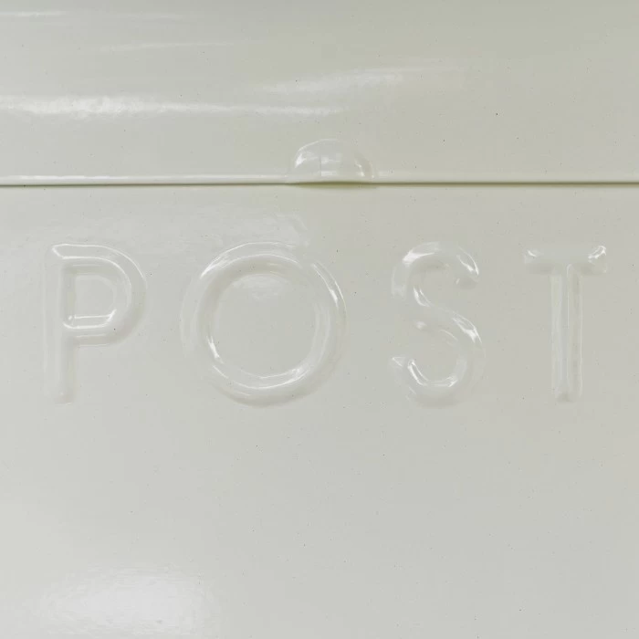 “Alpine Peaks” Cream Contemporary Post Box 12 “Alpine Peaks” Cream Contemporary Post Box - Image 10