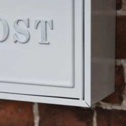 Light Stone "Oxford" Wall Mounted Post Box -House Sign Discount Store cnsr015 4