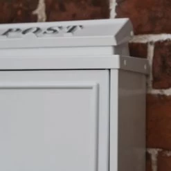 Light Stone "Oxford" Wall Mounted Post Box -House Sign Discount Store cnsr015 7