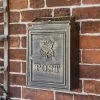Antique "Oxford Rose" Wall Mounted Post Box 1 Antique "Oxford Rose" Wall Mounted Post Box -House Sign Discount Store cnsr017 copy 1