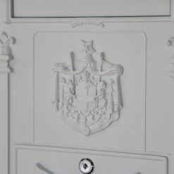 "Dawson Lodge" White Post Box - 47cm -House Sign Discount Store cnsr022 6