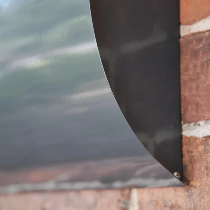 Contemporary "Urban Obsession" Grey Wall Mounted Post Box 4 Contemporary "Urban Obsession" Grey Wall Mounted Post Box - Image 2