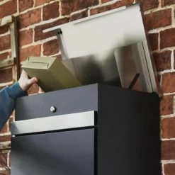 Steel "Beaumont" Parcel Box -House Sign Discount Store cnxj006 1