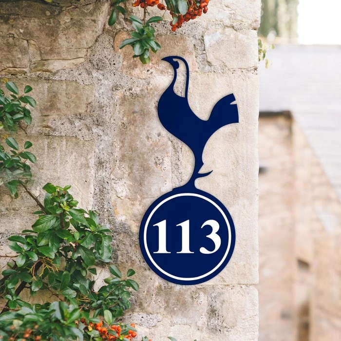 Contemporary Cockerel Iron House Number Sign 8 Contemporary Cockerel Iron House Number Sign - Image 6