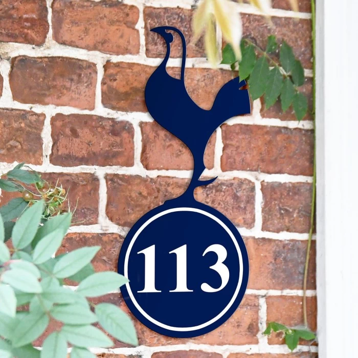 Contemporary Cockerel Iron House Number Sign 4 Contemporary Cockerel Iron House Number Sign - Image 2