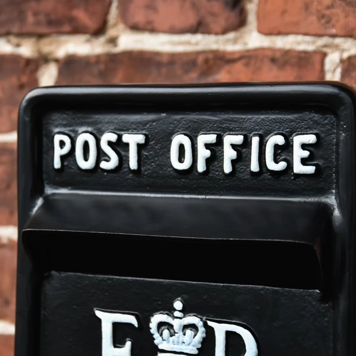 "Original Reproduction" Black Elizabeth Regina Slim Post Box 4 "Original Reproduction" Black Elizabeth Regina Slim Post Box - Image 2