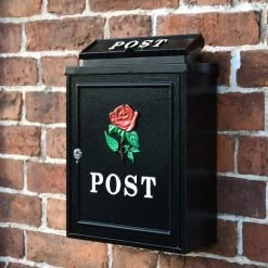 "Oxford Rose" Wall Mounted Post Box