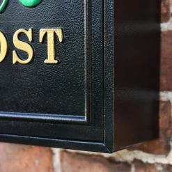 Clover "Oxford" Wall Mounted Post Box 12 Clover "Oxford" Wall Mounted Post Box -House Sign Discount Store dsc 6676