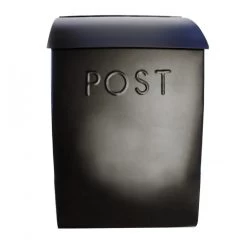“Evening Hush” Black Berkley Post Box -House Sign Discount Store evening hush black berkley post box 3