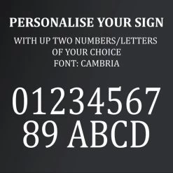 Swirl Heart Iron House Number Sign -House Sign Discount Store font 2 numbers letters