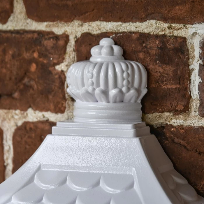 “Frostine" White Huntington Wall Mounted Post Box 6 “Frostine" White Huntington Wall Mounted Post Box - Image 4