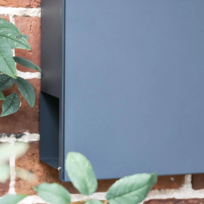 Granite Grey "Staggered" Wall Mounted Post Box & Newspaper Holder 8 Granite Grey "Staggered" Wall Mounted Post Box & Newspaper Holder - Image 6