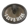 House Sign - Great Dane - I Live Here -House Sign Discount Store greatdane 3