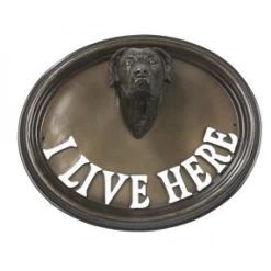 House Sign - Great Dane - I Live Here
