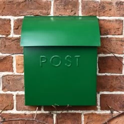Green Contemporary Post Box With Lock 10 Green Contemporary Post Box With Lock -House Sign Discount Store green contemporary post box with lock 3