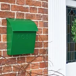 Green Contemporary Post Box With Lock 12 Green Contemporary Post Box With Lock -House Sign Discount Store green contemporary post box with lock 4