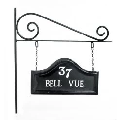 "Bromford" Hanging House Name Sign Wall Bracket