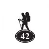 Hiking Iron House Number Sign -House Sign Discount Store hiking iron house number sign 5