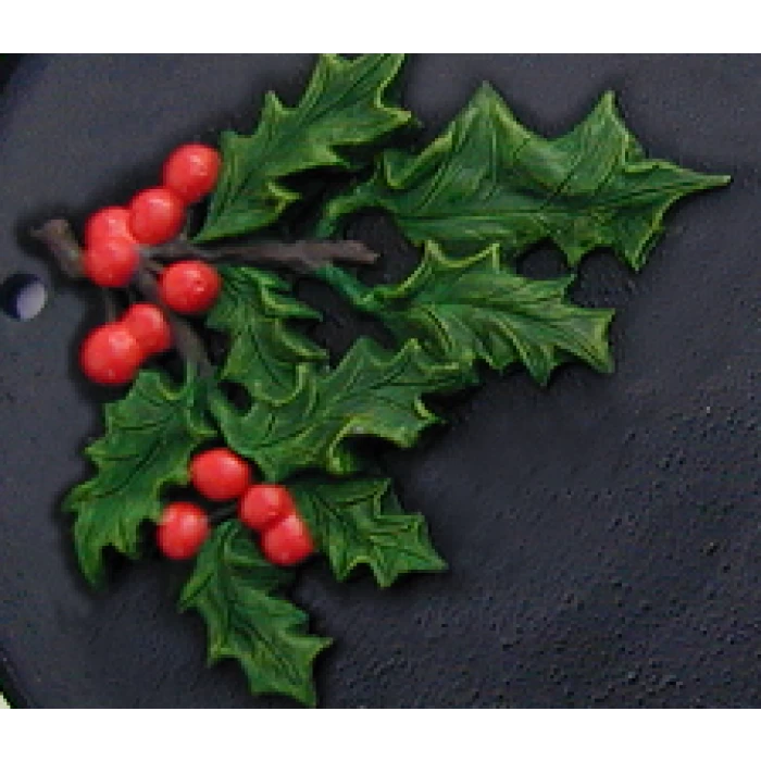 "Holly" Cast Iron Effect Oval House Name Sign 4 "Holly" Cast Iron Effect Oval House Name Sign - Image 2