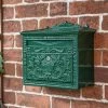 "Horncastle Abbey" Green Wall Mounted Post Box -House Sign Discount Store horncastle abbey green wall mounted post box 3