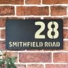 Cream "Smithfield" House Sign -House Sign Discount Store house sign cream ral 9002 2